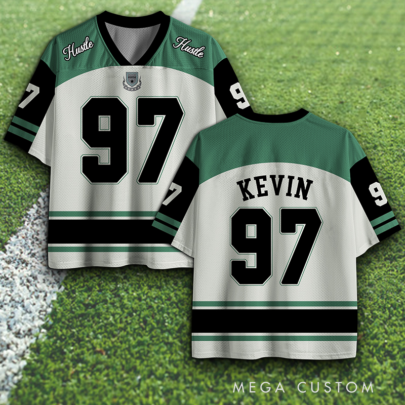 Personalized Sports Jersey with Custom Name and Number Design  