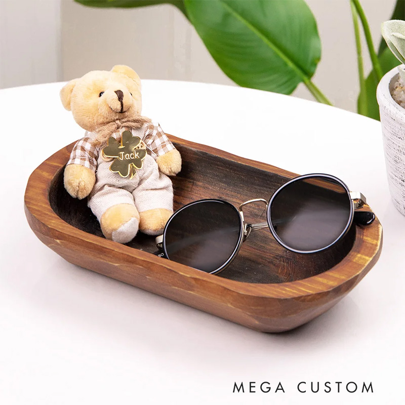 Personalized Cross Mini Prayer Bowl Dough Bowl with Bible Verse Home Decor Cross Religious Gifts Christian Gifts