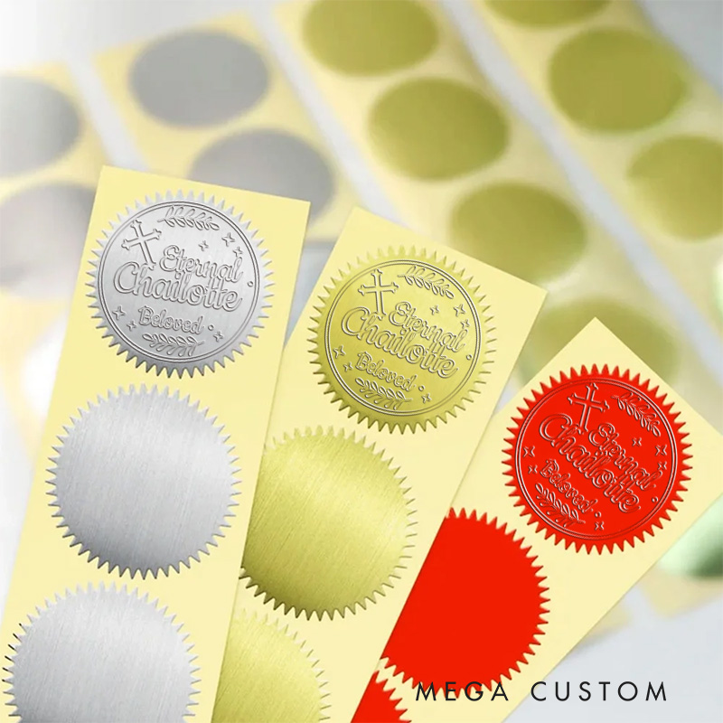 Personalized Religion Cross Beloved Book Embosser Hand Held Embosser Embossing Stamp with Name Faith Gift for Bookworm Christian