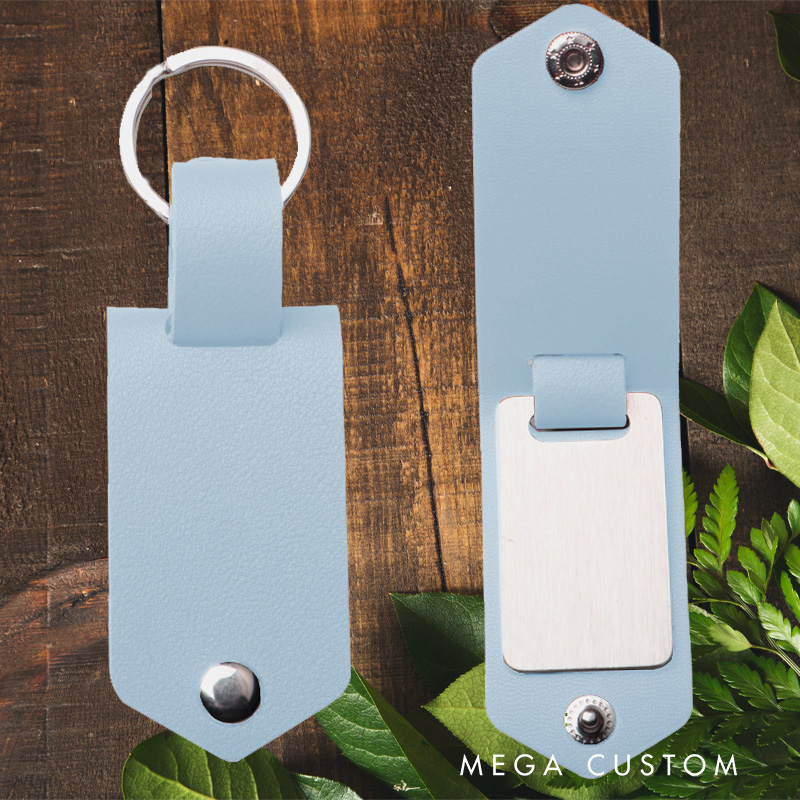 Personalized Reading is a Journey Through the Mind Keychains Engraved Leather Keychain with Name Photo Keychain Reading Lover Gift