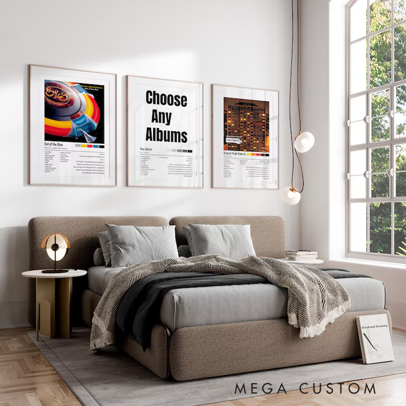 Personalized  Music Posters Music Print Without Frame Aesthetic Choose Your Favourite Album Customisable Song Gift Custom Album Cover