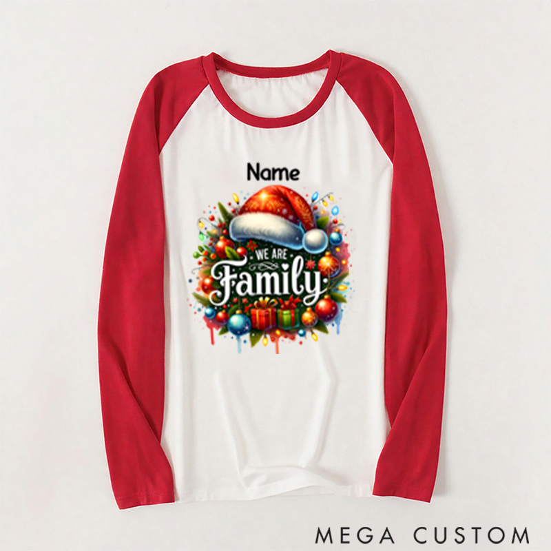 Personalized Family Christmas Pajamas for Creating a Joyful Atmosphere with Colorful Holiday Style
