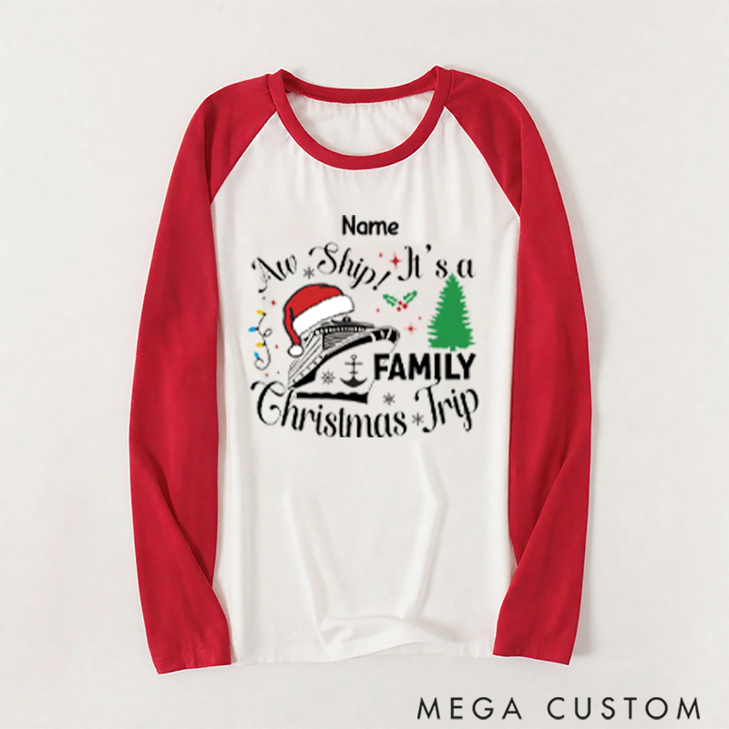 Personalized Family Christmas Pajamas for Creating Joyful Memories with the Adventure of a Christmas Trip