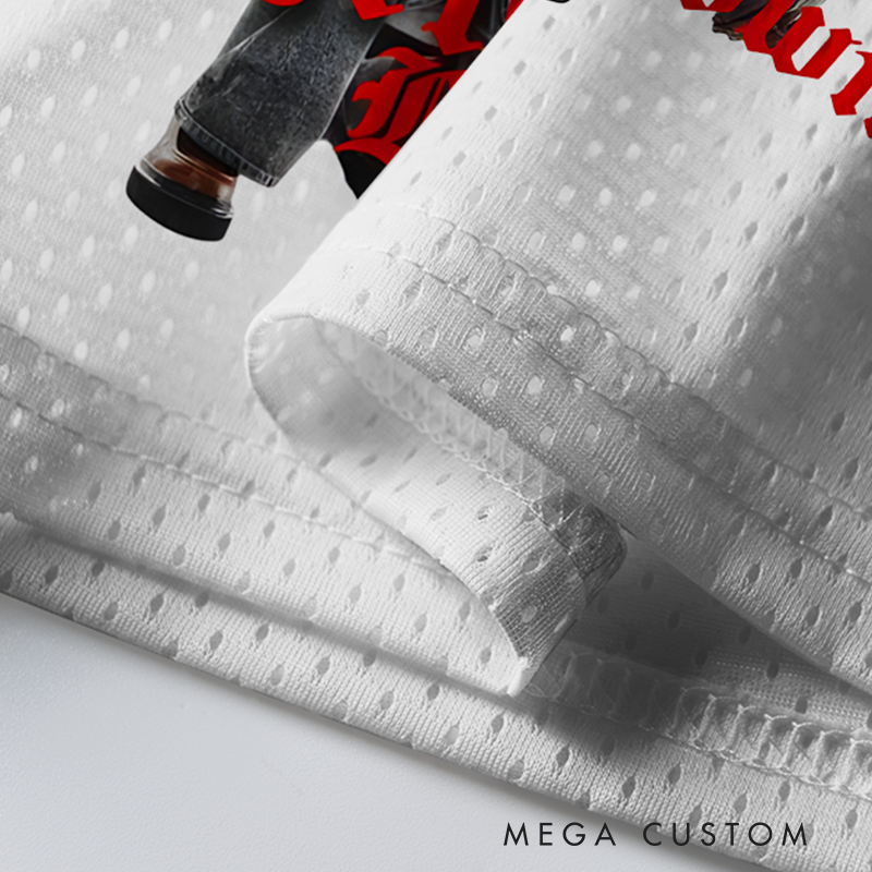 Personalized Football Jersey Mesh Concert Outfit Concert Shirt Gift for Fans