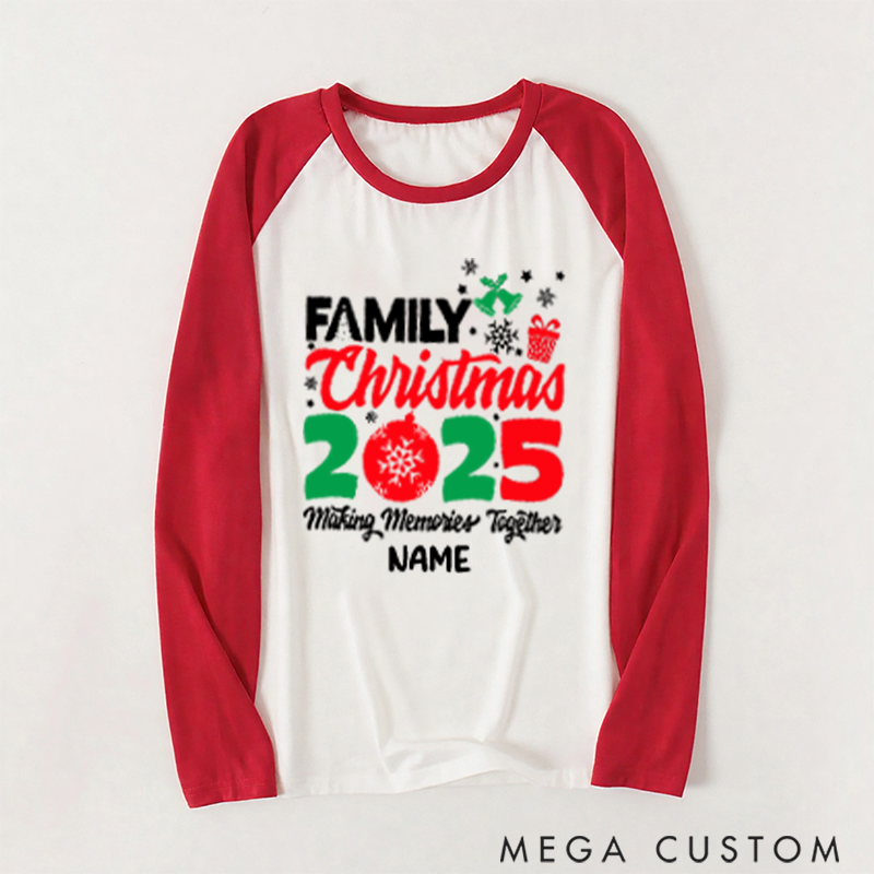 Personalized Christmas Family Matching Pajamas for Making Memories Together