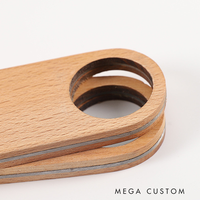 [Copy]Personalized Wooden Handled Engraved Bottle Opener Gift fPersonalized Godfather Wooden Handled Bottle Opener Engraved Bar Key for Godfather Proposal Custom Godfather Gifts Baptism Presentsor Police Officers with Daddy Is My Hero Design