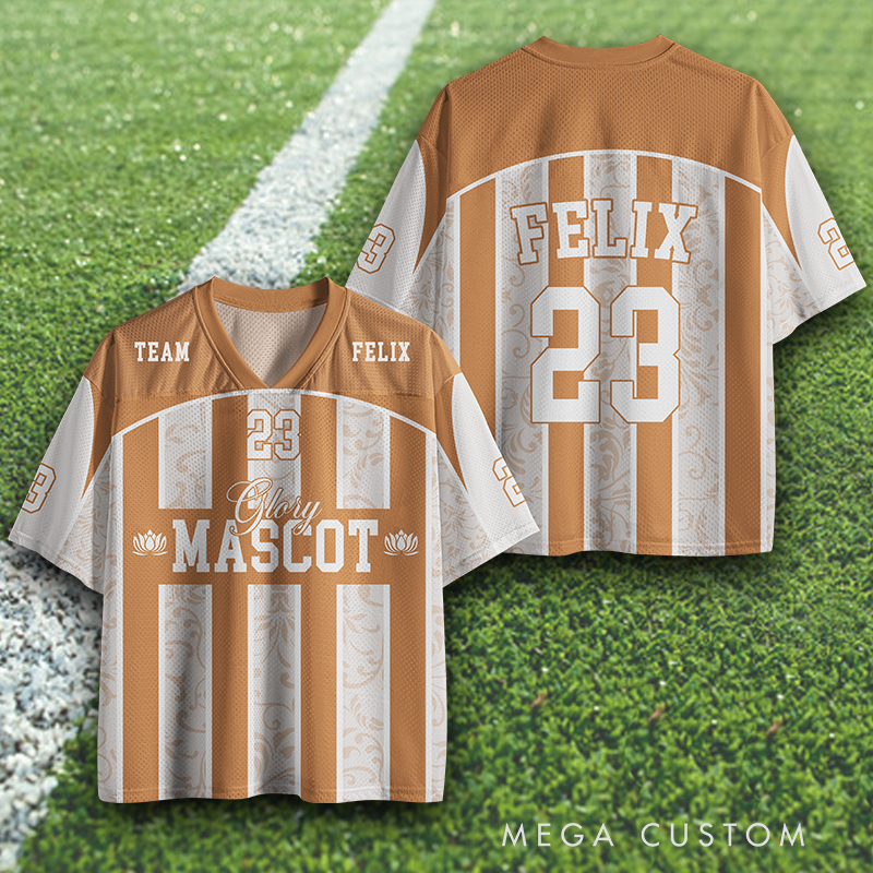 Personalized Glory Mascot Jersey Featuring Customizable Details  