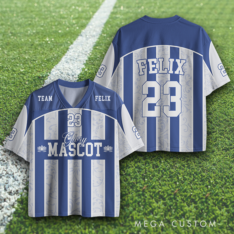 Personalized Glory Mascot Jersey Featuring Customizable Details  