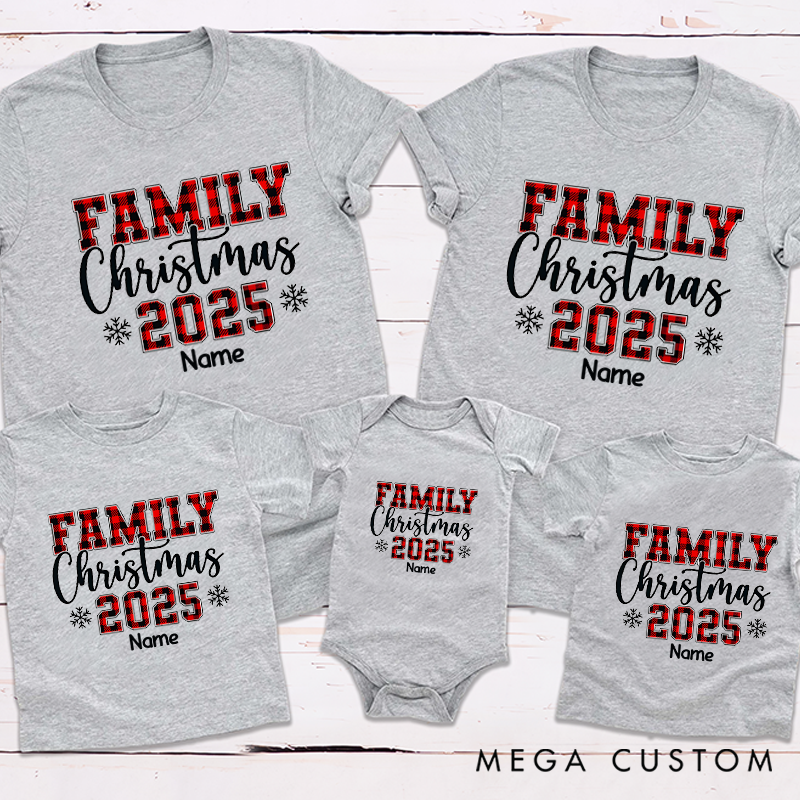Personalized Festive Holiday with Creative and Vibrant Designs for Memorable Christmas Moments Family Theme Matching Outfit