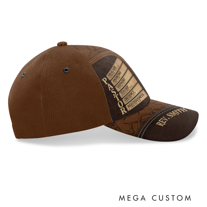 Personalized God Called Me To Be Classic Cap with Name Baseball Cap Rrligious Gift for Pastor