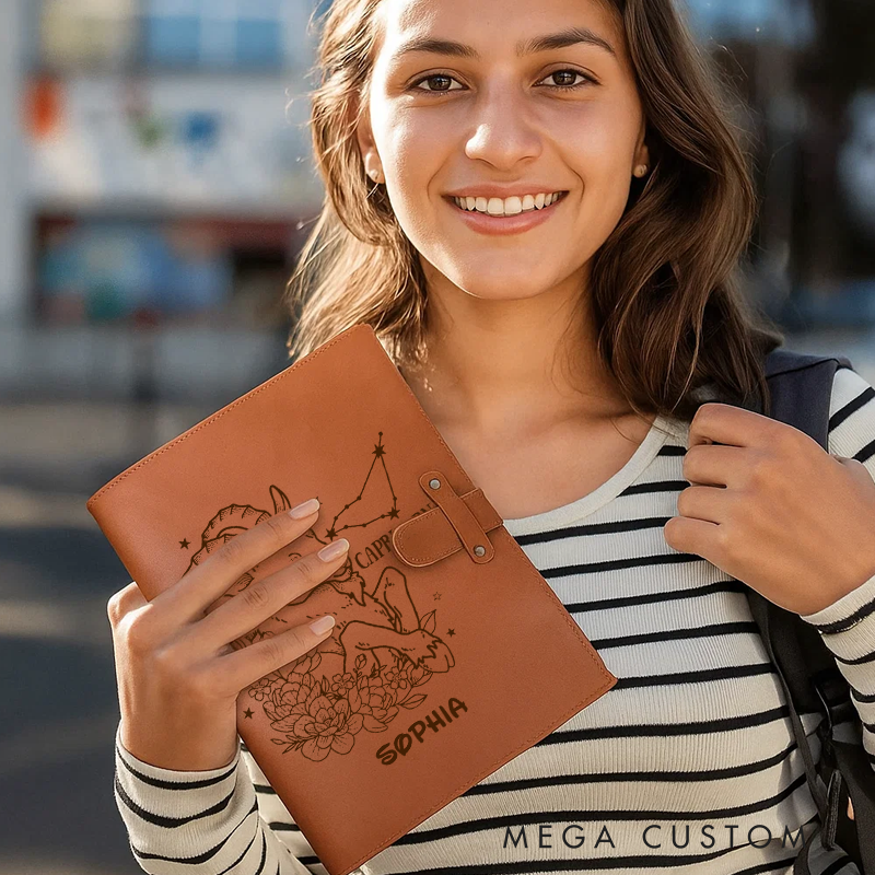 Personalized Astrology Zodiac Journal Astrology Diary Journal With Name Birthday Astrology Gifts