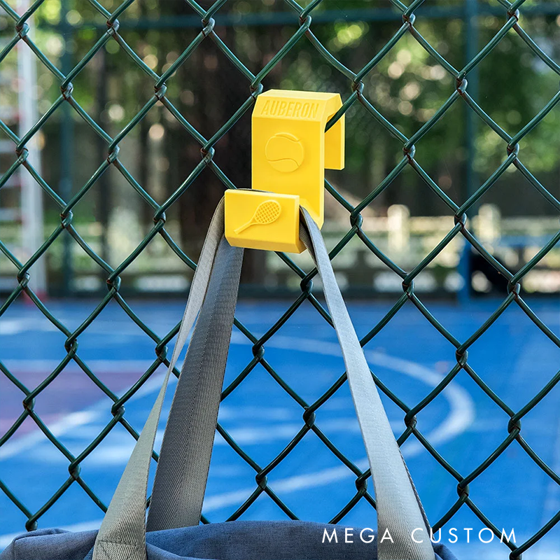 Personalized Sports Fence Hook with Custom Name