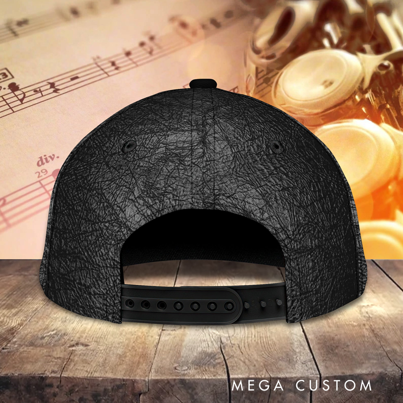 Personalized Piano Baseball Cap Full Print for Piano Lover Custom Gift Hat With Unique Design Lover Piano