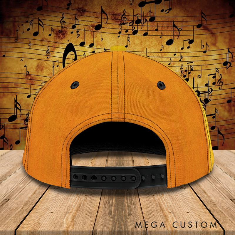 Personalized Name 3D Print Baseball Cap for Music Lover Perfect Music Lovers Guitar Lovers Custom Gift Hat With Unique Design Lover Guitar