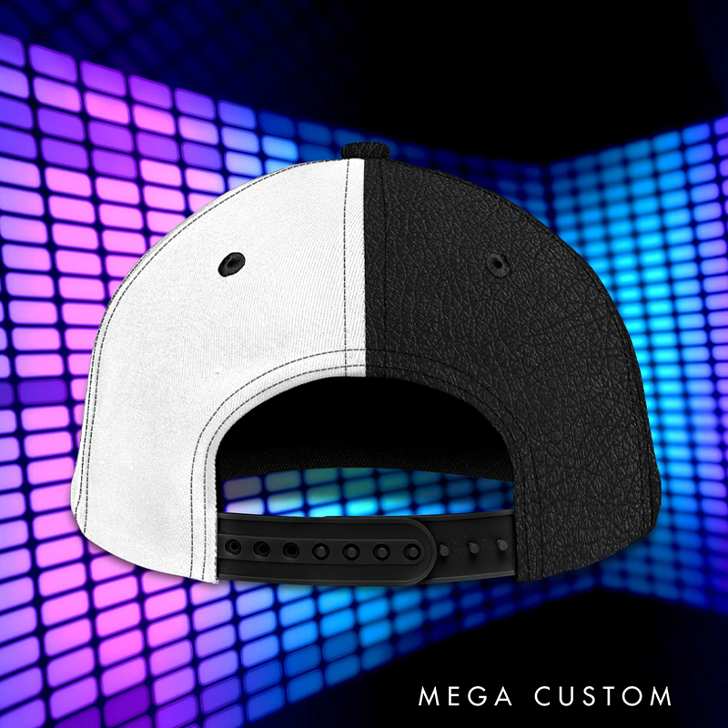 Personalized 3D Printed DJ Adjustable Snapback Closure Hat Electronic Musical Instrument Cap