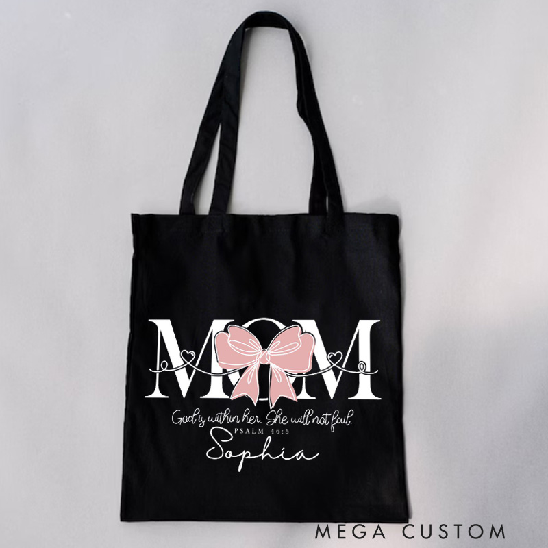 Personalized Supportive Dance Moms Tote Bag Dance Bag Ballet Lover Tote with Name for Dance Lovers Dancer
