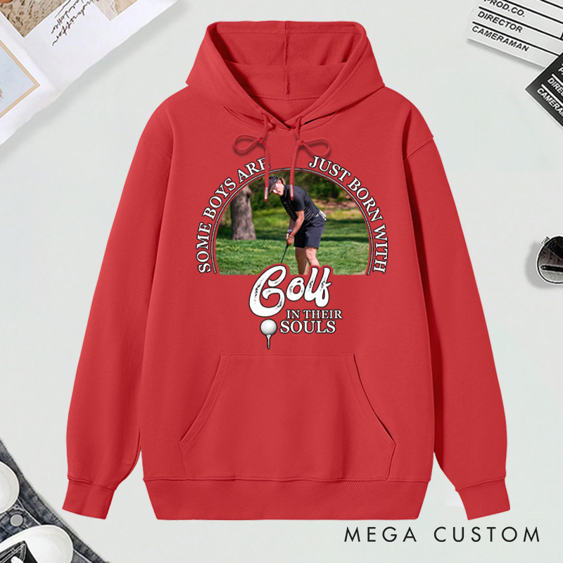 Personalized Sports Themed Hoodie with Custom Image and Motivational Design  