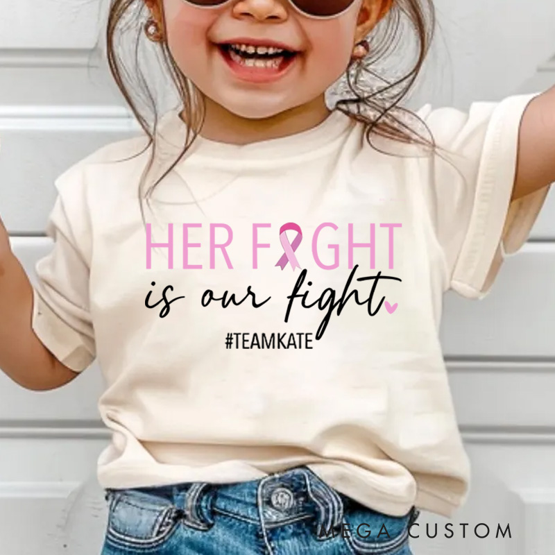 Personalized In October We Wear Pink Ghost Kids Shirt Breast Cancer Awareness Tee Halloween Ghost Tshirt Cancer Pink Ribbon Shirt gift