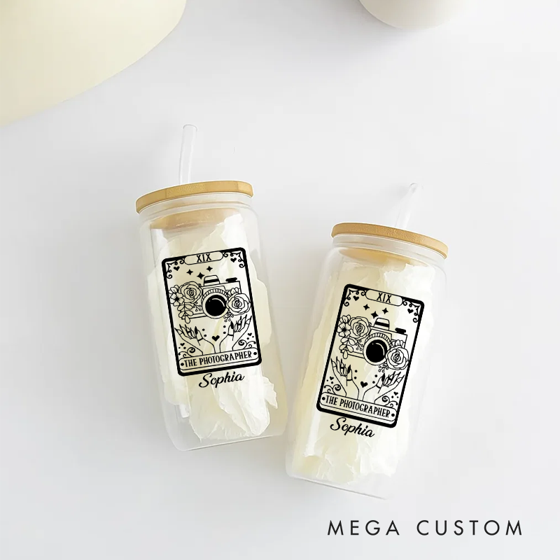 Personalized Photographer Coffee Mug With Caricature From Photo Funny Photographer Gift for Men and Women Photographer Camera Themed Gift Ideas