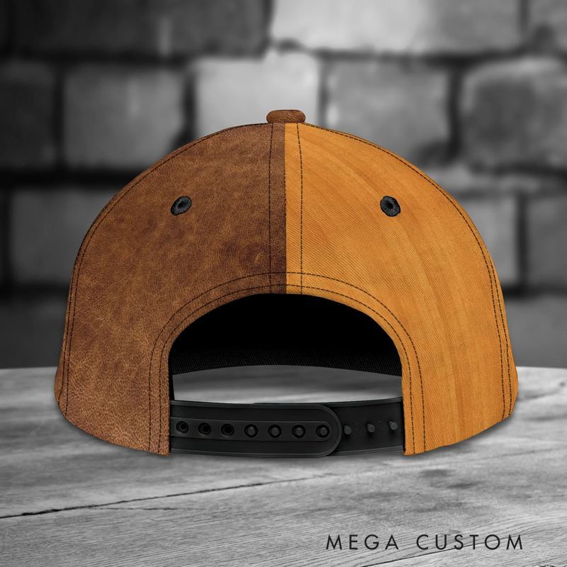 Personalized Name 3D Print Baseball Cap With Adjustable Snap for Music Lover Perfect Music Lovers Guitar Lovers Custom Gift Hat