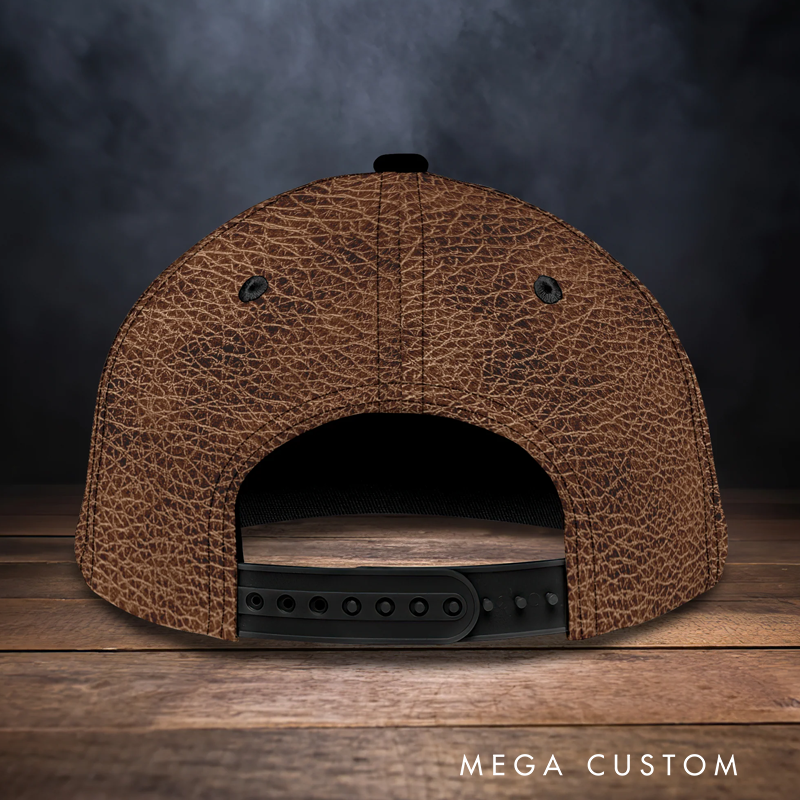 Personalized Name 3D Print Baseball Cap With Adjustable Snap for Music Lover Perfect Music Lovers Guitar Lovers Custom Gift Hat