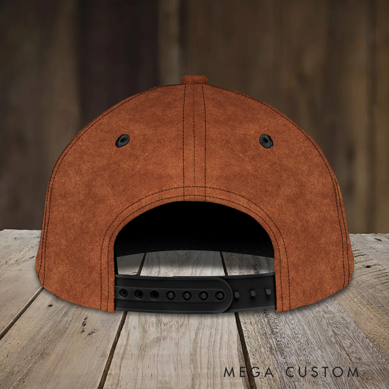 Personalized Name 3D Print Baseball Cap With Adjustable Snap for Music Lover Perfect Music Lovers Piano Lovers Custom Gift Hat