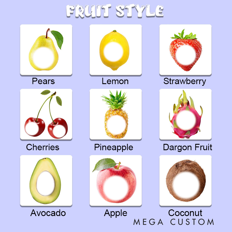 Personalized Ugly Fruit Pillow Kids Fruit Face Pillow 3D Ugly Pillow Birthday Boy Girl Gift for Baking Lover Pillow