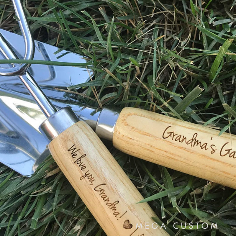Personalized Garden Tools Great Gift for the Gardener with Custom Text Gardening Lovers Gift 