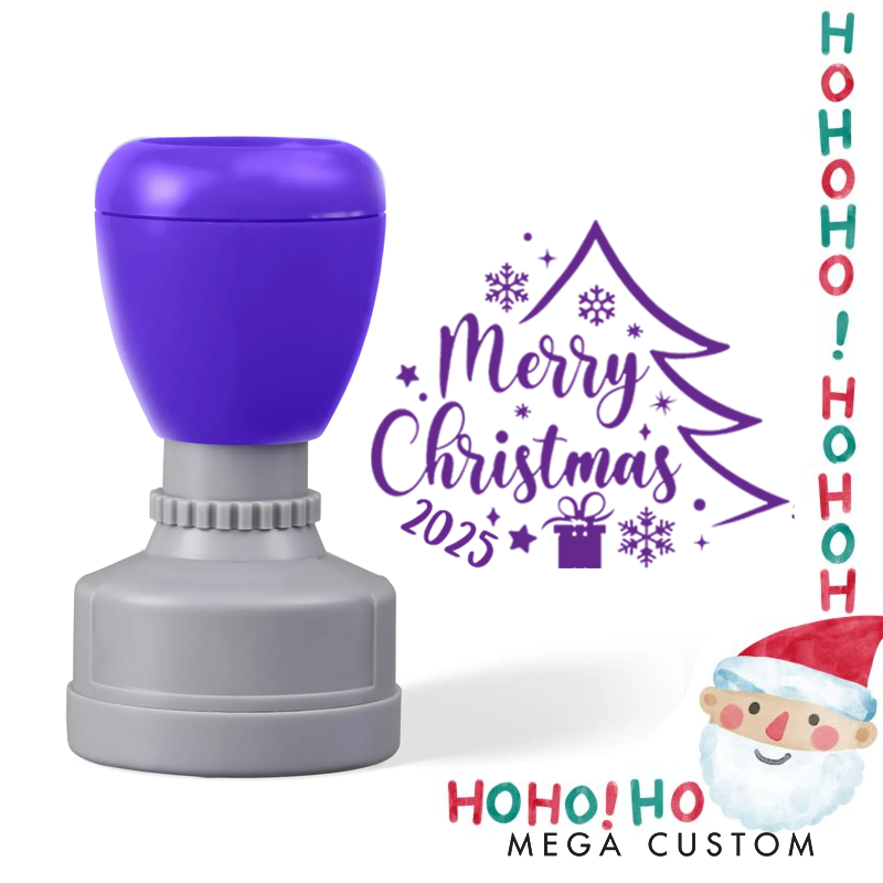 Personalized Christmas Tree Stamp Christmas Gift for Kids Christmas Toddler Gifts