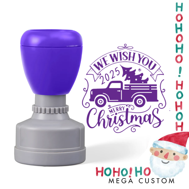 Personalized Merry Christmas Stamp Christmas Gift for Kids Christmas Toddler Gifts