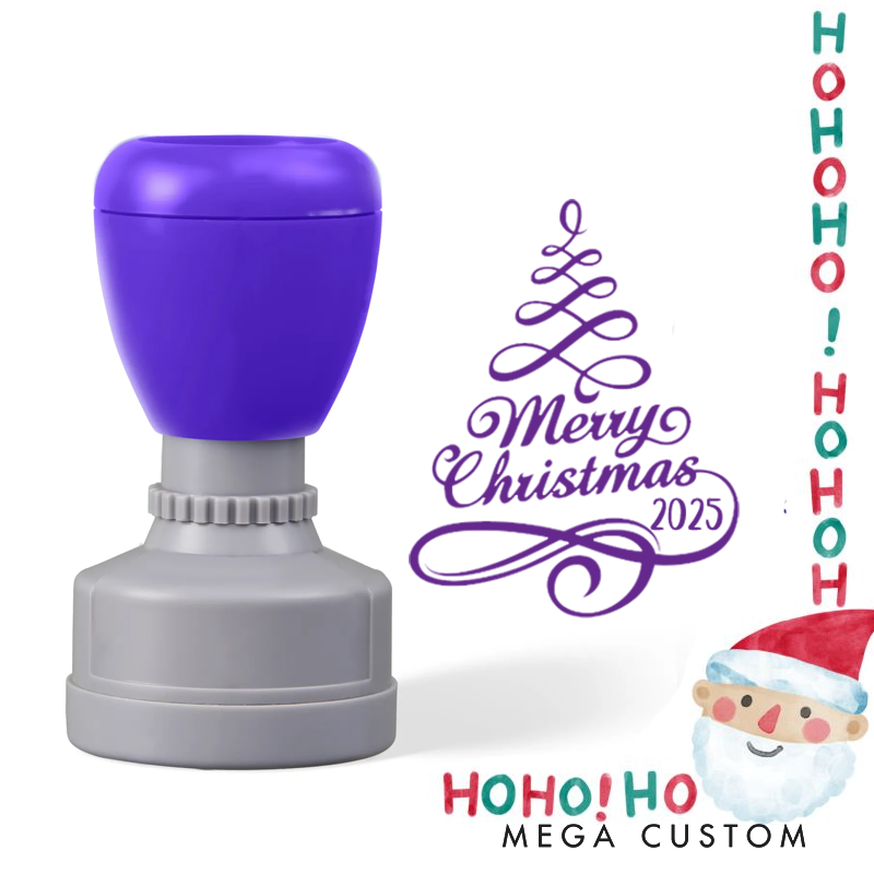 Personalized Cute Christmas Tree Stamp Christmas Gift for Kids Christmas Toddler Gifts