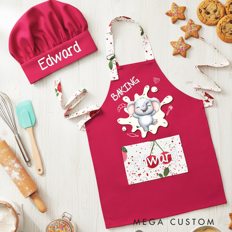 Personalized Colorful Flower Nail Art Adjustable Apron with Name and Pocket Birthday Beauty Salon Opening Gift for Nail Technicians Enthusiasts