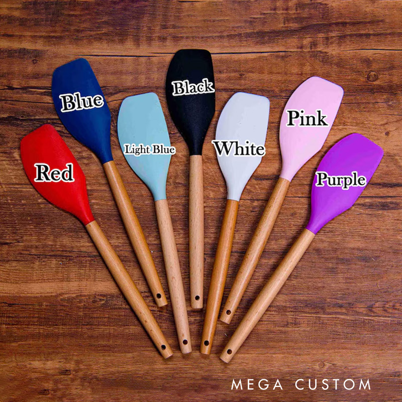 Personalized Baking Tools Set with Name Engraved Kitchen Cooking Utensils Set for Mum Birthday Gift for Bakers Baking Lover Gift