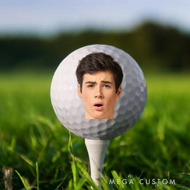 Personalized Golf Ball with Custom Image Gift for Golf Enthusiasts 