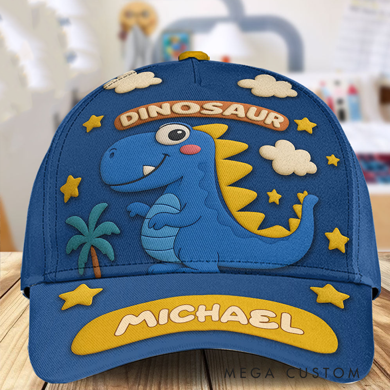 Personalized Cute Dinosaur Kid Classic Cap Children's Gift Birthday Gift Party Gifts