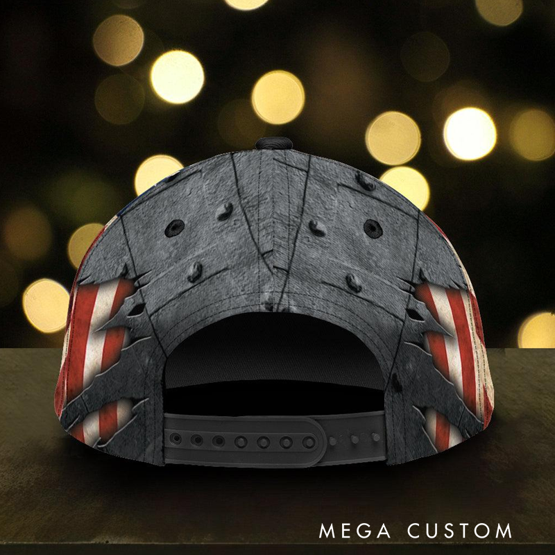 Personalized Name Drum Classic Cap 3D Print Baseball Cap for Music Lover and Drummer Lovers Custom Gift