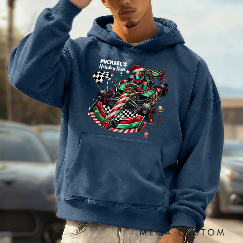 Personalized Christmas Hoodies for Racers and Racing Lovers Racing Car Design Racing Lovers Unique Gift
