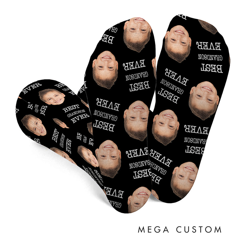 Personalized Face Socks Kids Birthday Gift