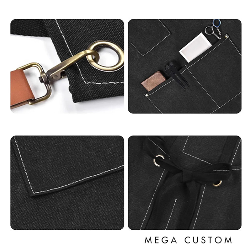 Personalized Embroidered Hunters Apron Custom Deer Logo Hunting Lovers Apron Gift for Hunter Outdoor Lover