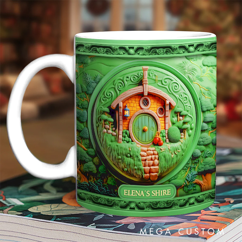 Personalized 3D Effect High Fantasy Adventure Mug Film Mug Movie Lover Gift for Friends Birthday Gift