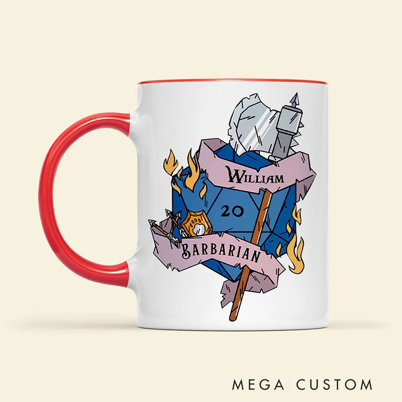 Personalized Fantasy Role-Playing Game Fan Mug DND Mug Game Lover Gift for Friends Birthday Gift