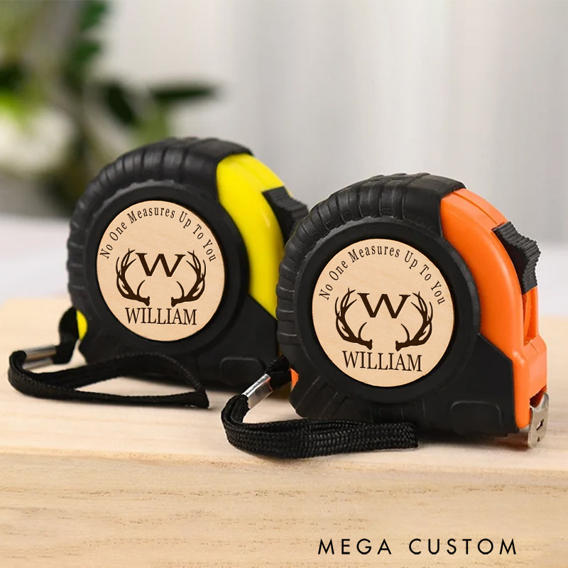Personalized Engraved Hunting Lover Tape Measure Custom Tape Measure Tool Gifts for Husband Dad