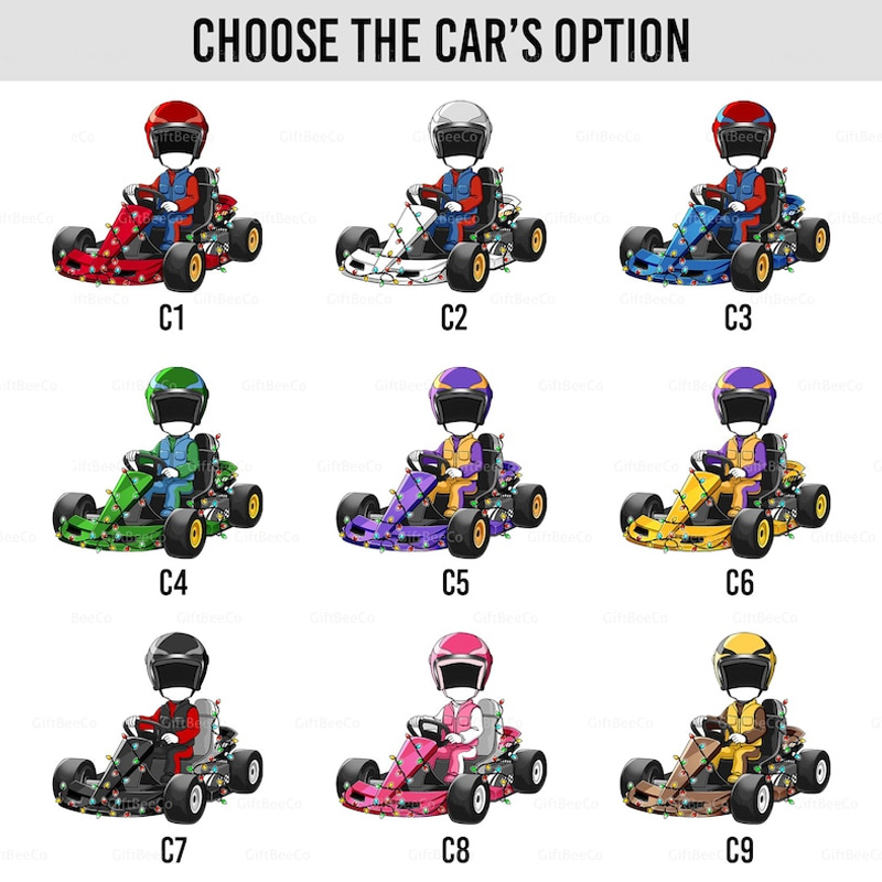 Personalized Kid Photo Ornament Car Racing Kid Ornament Custom Acrylic Ornament Baby Ornament Christmas Ornament Gift for Kid 