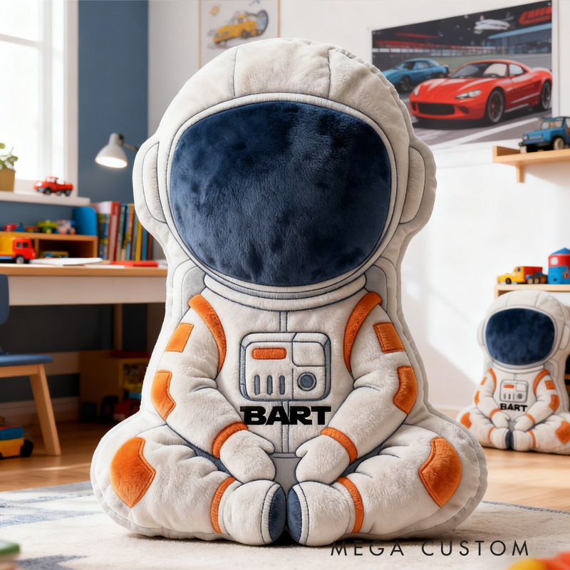 Personalized Outer Space Pillow Space Enthusiasts Pillow for Kid Children's Room Decorative Cushions