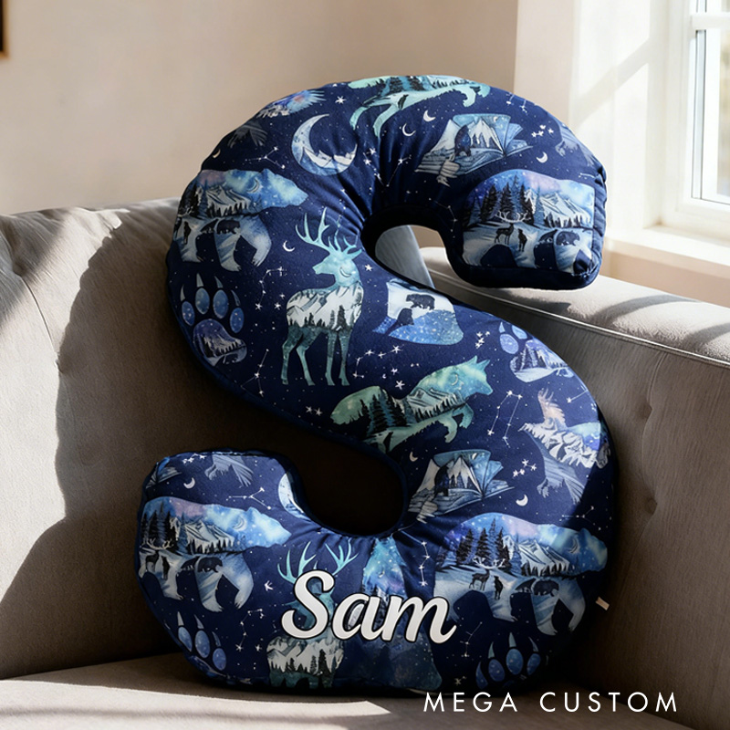 Personalized Nature Lovers Pillow Dreamy Jungle Pillow Outdoor Adventure Enthusiasts Gift