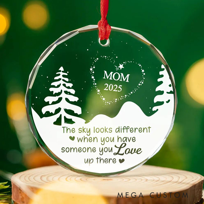 Personalized My Star Memorial Ornament Sympathy Christmas Gift for Loss of Mother