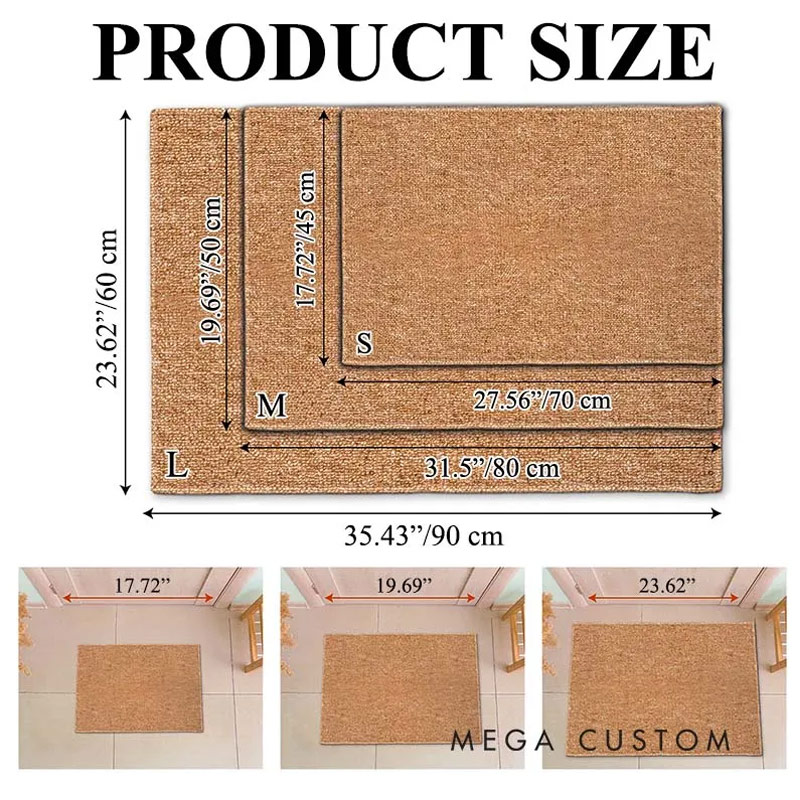 Personalized Dandelion Dream Doormat Welcome Doormat for Garden Lovers