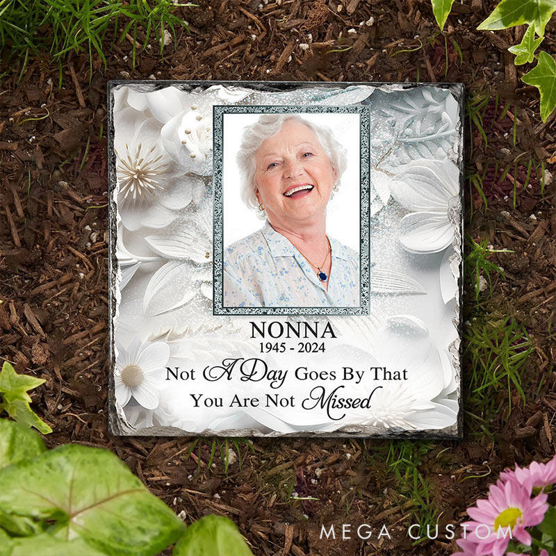 Personalized Memorial Stone I'm Always With You Sympathy Gift Slate Grave Marker Keepsake Bereavement Gift 