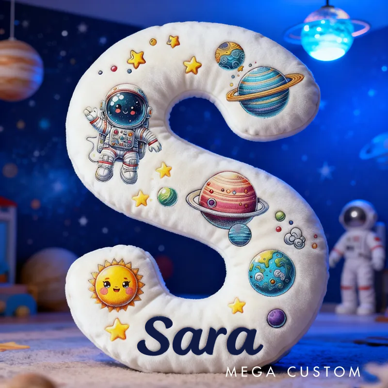 Personalized Astronaut Space enthusiasts Pillow Cosmic Planet Pillow Gifts For kid 