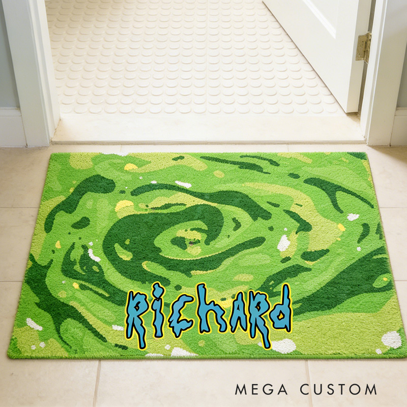 Personalized Another World Rug for Movie TV Show Doormat Movie Lover Gift for Friend Birthday Gift